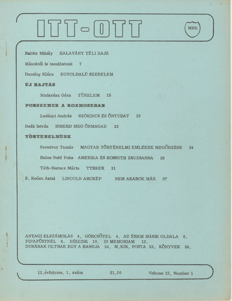 1979 - 12. évf., 1 szám
